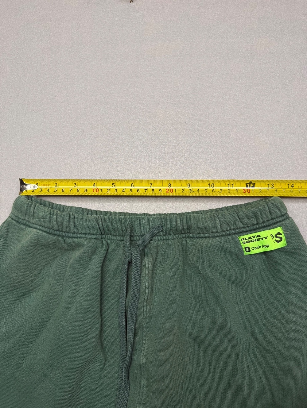 Playa Society Sweatpants Men Regular M Green Casual - Picture 8 of 11